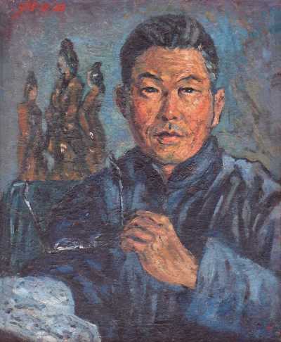 张沅吉 1965年 自画像